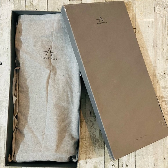 Aquatalia Nahla Weatherproof OTK Boots 9M - Picture 6 of 14